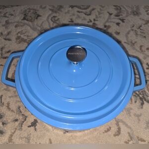 Masterpan Blue Cast Iron Dutch Oven